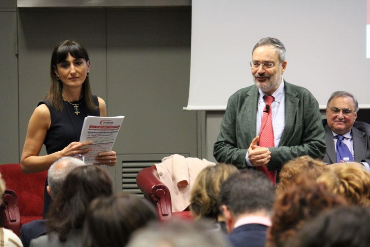 Chiara Lupi, direttore editoriale di ESTE e Francesco Varanini, direttore di Persone&Conoscenze