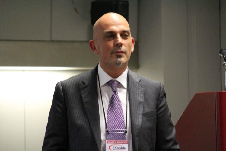 Gianluca Fioravanti, international solution director durante il laboratorio di Asset Management